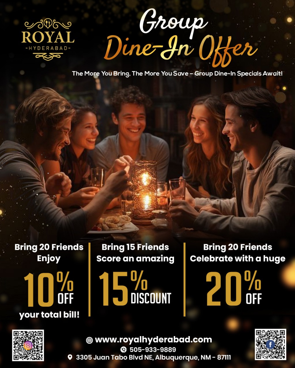 Group Dine-In Offer